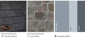 Gray Stone Exterior Color Schemes