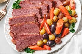 honey garlic slow cooker corned beef