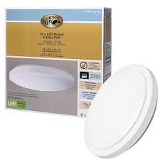 Hampton Bay Dimmable 20 In Round White