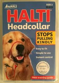 Company Of Animals Halti Headcollar Black Size 3