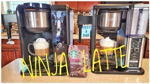 how to make latte cappuccino ninja hot