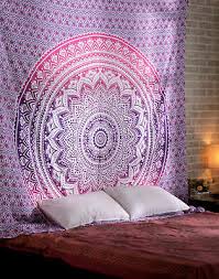 Indian Wall Hanging Pink Ombre Wall