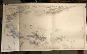 Details About Borneo Indonesia Navigational Chart Hydrographic Map 1680 Darvel Bay
