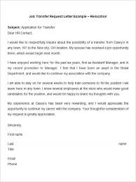 44 free transfer letter templates