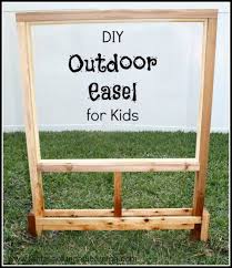 Outdoor Easel Outdoor Classroom Outdoor Play Spaces