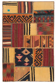 kilim patchwork multicolor 130 x 83 cm