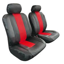 Front Seat Covers Faux Leather W T