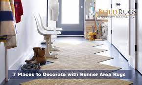to decorate with runner area rugs