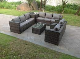 fimous rattan sofa set with 2 table