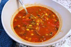 v8 chunky vegetable beef soup recipe