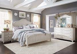 Amazing ideas to convert room into farmhouse bedroom style. Lacks Farmhouse 4 Pc King Bedroom Set