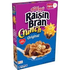 kellogg s raisin bran crunch cereal