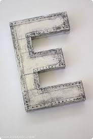 Make Your Own Industrial Metal Letters