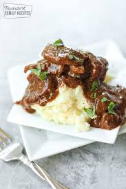 crockpot steak and gravy only 3 ings