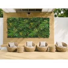 Leafy Artificial Plant Wall Panel