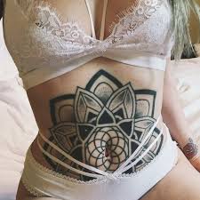 E se você está pensando em fazer essa tatuagem sensual e com… Mandala Stomach Tattoo Novocom Top