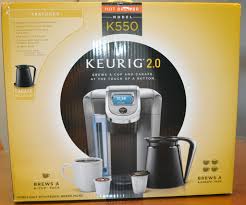 Keurig 2 0 Model K550 Coffee Brewing System Review The