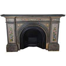Victorian Fireplace Painted Slate