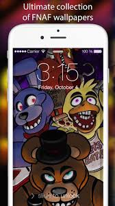 design your lock screen with fnaf