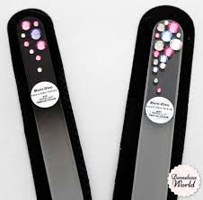mont bleu luxury gl nail files with