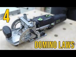 four laws of the festool domino joiner