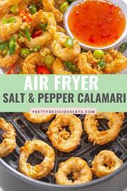 air fryer salt pepper calamari recipe