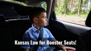 kansas law for booster seats kids on