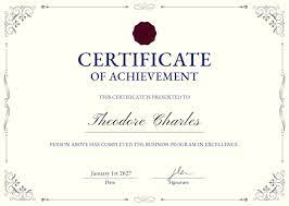 certificate images free on