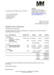 Hier erfahren sie, wie viel die wichtigsten fliesenlegerarbeiten kosten dürfen. Angebote Schreiben Angebotsvorlagen Und Angebot Muster