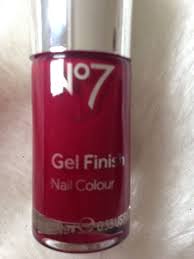 no 7 at boots gel finish nail polish in