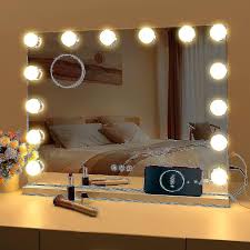 hollywood mirror usb makeup with lights
