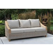 teak patio furniture outdoor sofa