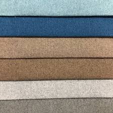 polyester linen sofa upholstery fabric