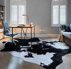 falm modern cowhide rug furniture