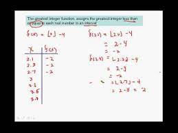 graphing step functions you