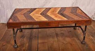 Diy Pallet Iron Pipe Coffee Table