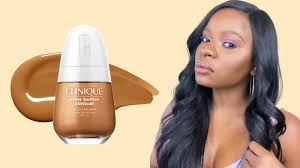 clinical serum foundation on dark skin