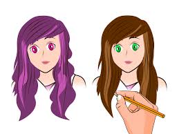 Image of how to draw kawaii cute animals characters from lowercase letters easy to draw anime and manga drawing for kids cartooning for kids learning how. How To Draw Anime Girl S Clothing With Pictures Wikihow