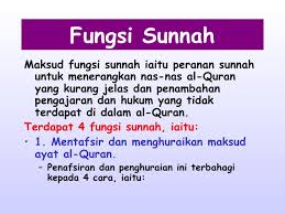 Question 3 apakah fungsi utama ijtihad? 7 Al Sunnah