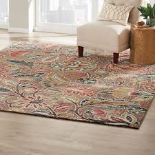Enter home depot's brand the home decorators collection, which stocks the huge area rugs you need at the prices you want. Home Decorators Collection Elyse Taupe 2 Ft X 7 Ft Floral Runner Rug 573157 The Home Depot