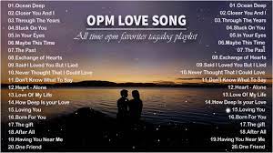 Nonstop OPM Love Songs English Lyrics ...