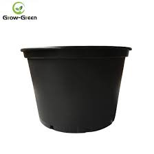 3 gallon plastic round shape gallon pot