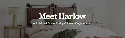 Nathan james harlow 72 in king wall mount gray upholstered headboard adjustable brown leather straps and black metal rail 94202 the home depot. Amazon Com Nathan James Harlow Wall Mount Faux Leather Or Fabric Upholstered Headboard Adjustable Height Vintage Brown Straps With Black Matte Metal Rail King