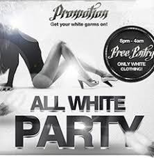 All White Party Flyer Template Flyerheroes