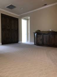 75 white floor hallway with brown walls