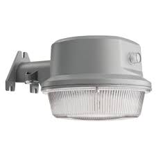Lithonia Lighting Gray Outdoor Integrated Led 4000k Area Light With Dusk To Dawn Photocell Olal Led P1 40k 120 Pe Dna M4 The Home Depot