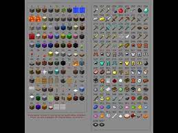 minecraft id list blocks and items