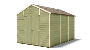 12x8 Garden Sheds Pressure Treated