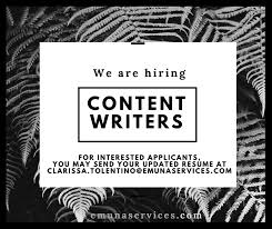 Hiring Content Writer   Part time and Full Time writers needed Clicks Bazaar Technologies Pvt  Ltd      jot down full bibliographical information  author   page numbers   publisher  hiring writer title  date of publication  printout  photocopy      