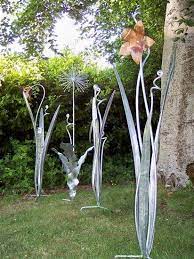 Metal Sculptures Garden Plant